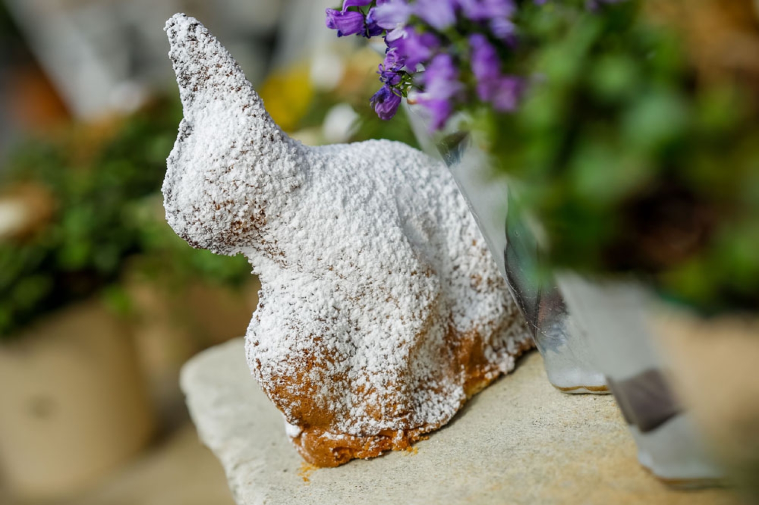 Osterbiskuithase klein