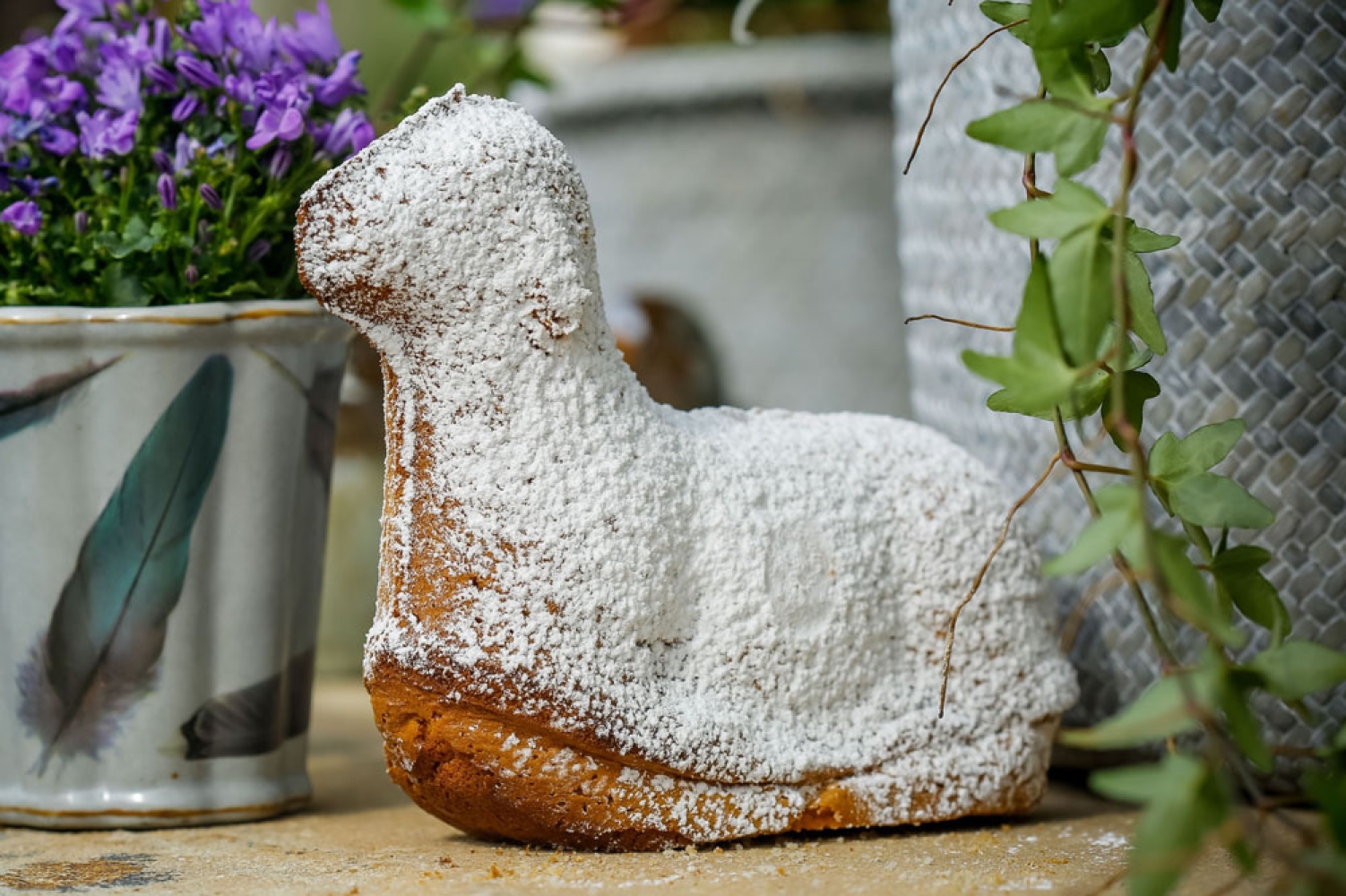 Osterbiskuitlämmchen klein