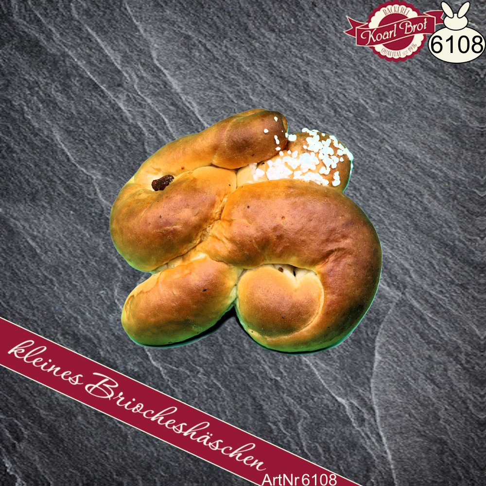 kleines Briochehäschen